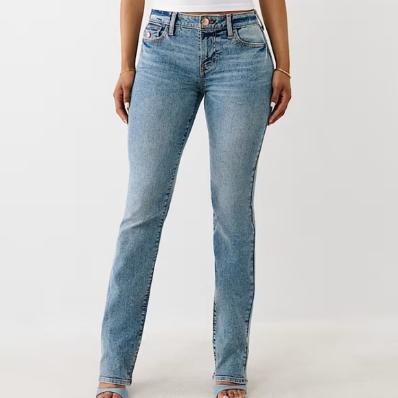 True Religion Denim - True Religion Billie Midrise Straight